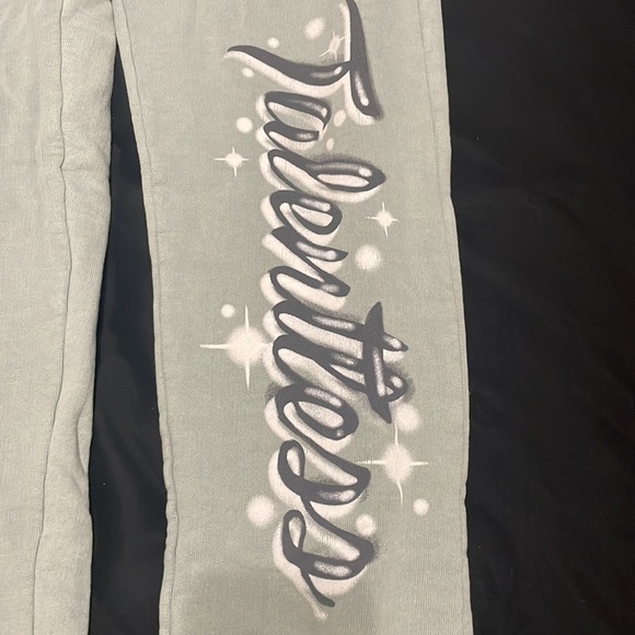 NWOT WOMEN’S TALENTLESS PASTEL MINT GREEN SWEATPANTS JOGGERS SIZE EXTRA SMALL - Picture 2 of 7